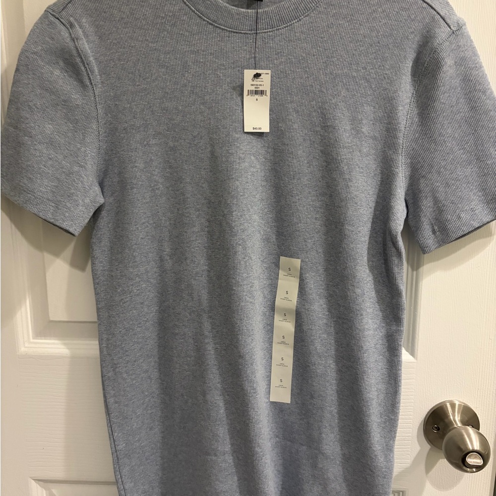 Banana Republic Light Blue Short Sleeve Tee